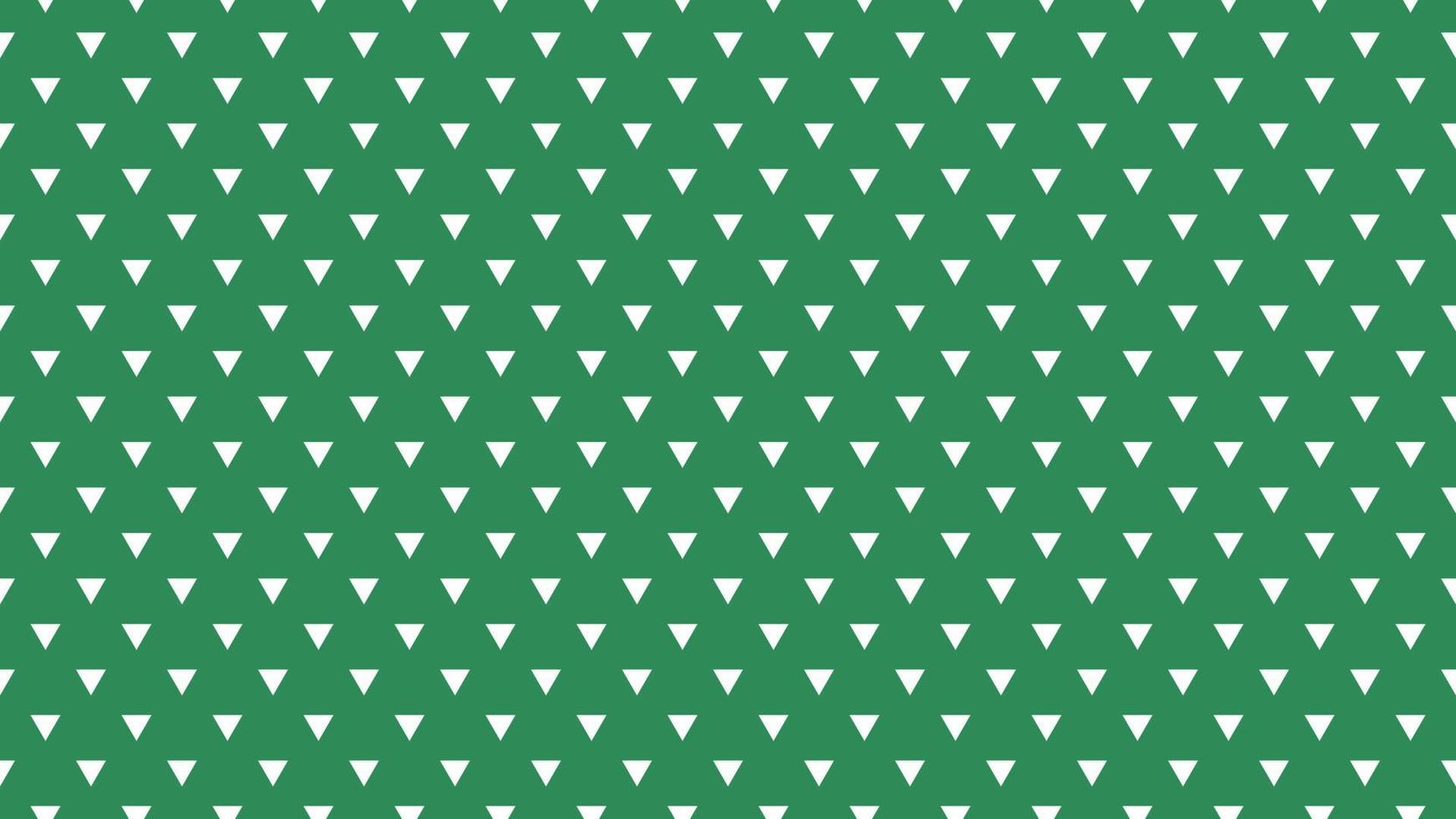 white color triangles over sea green background vector