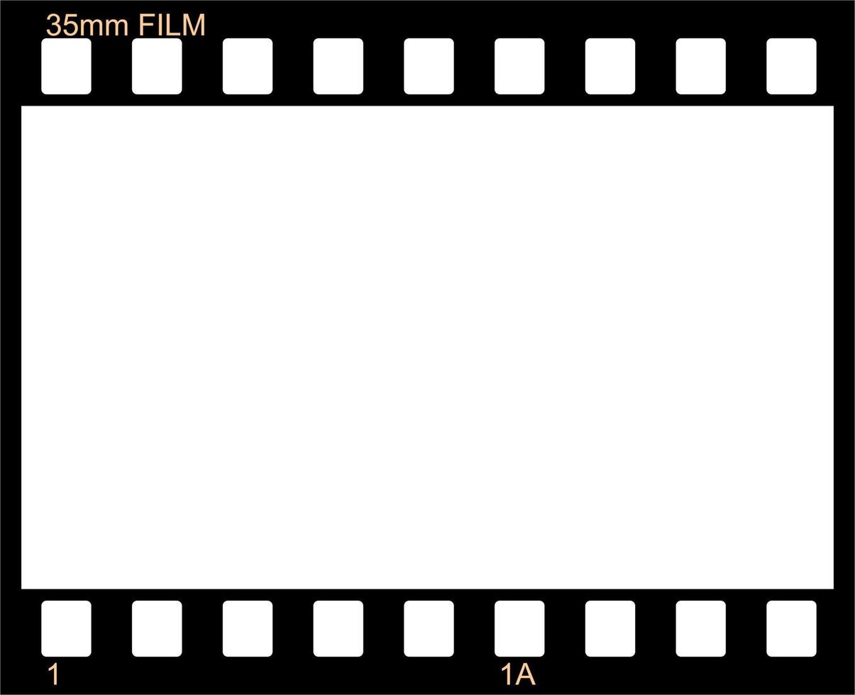 35 mm film vector