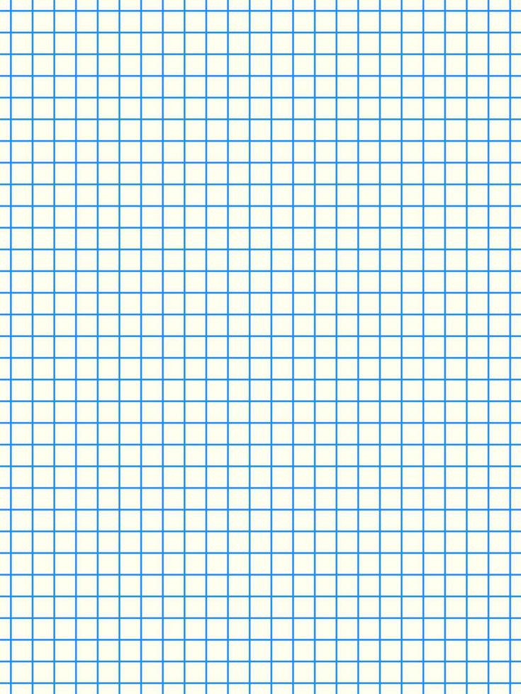 blue color graph paper over off white background vector