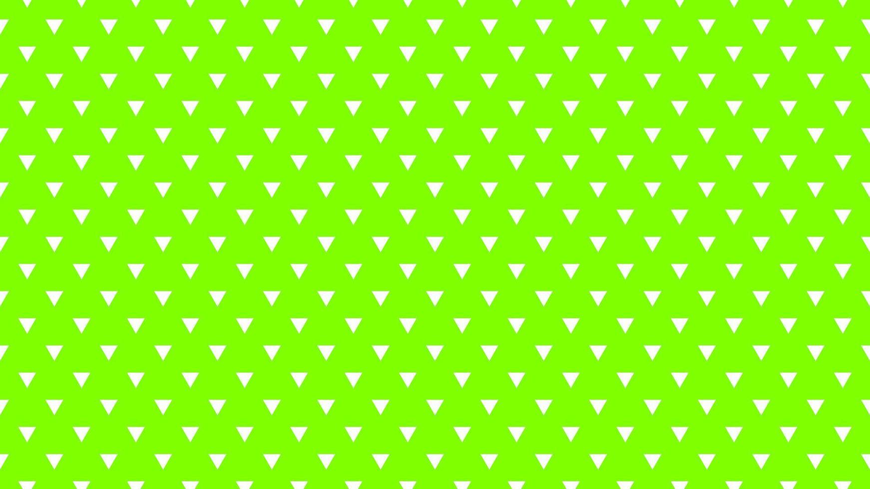 white color triangles over chartreuse green background vector