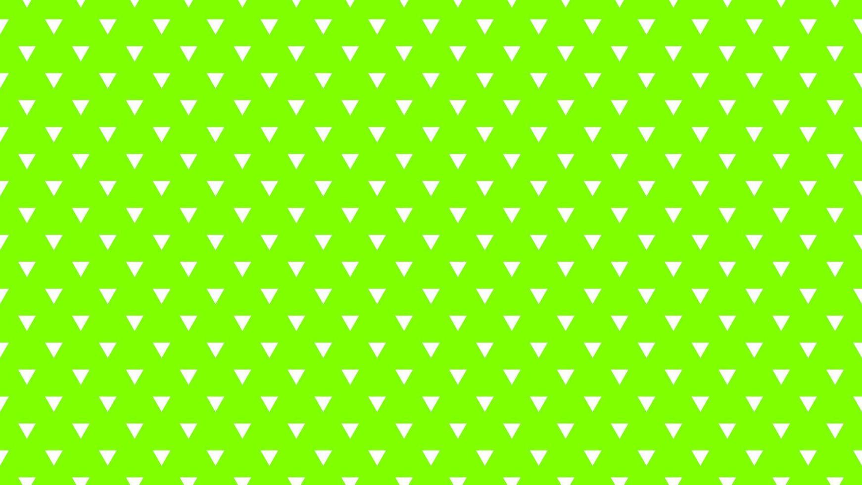 white color triangles over chartreuse green background vector