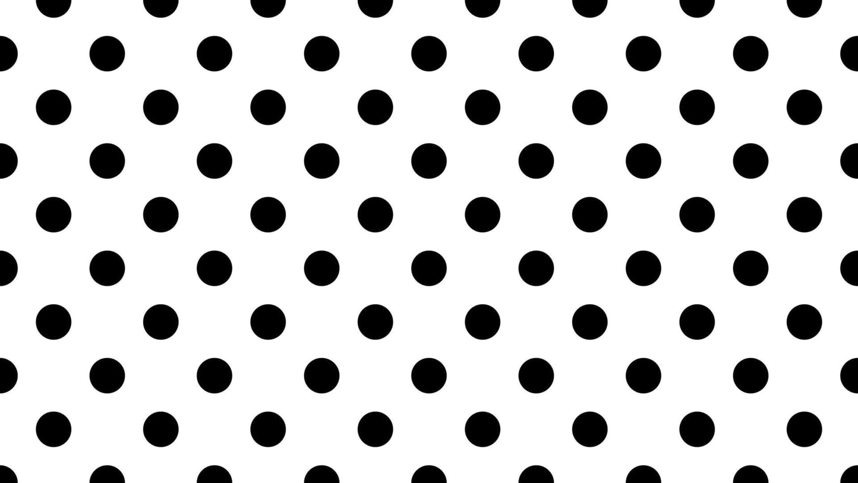 black color polka dots over white background vector