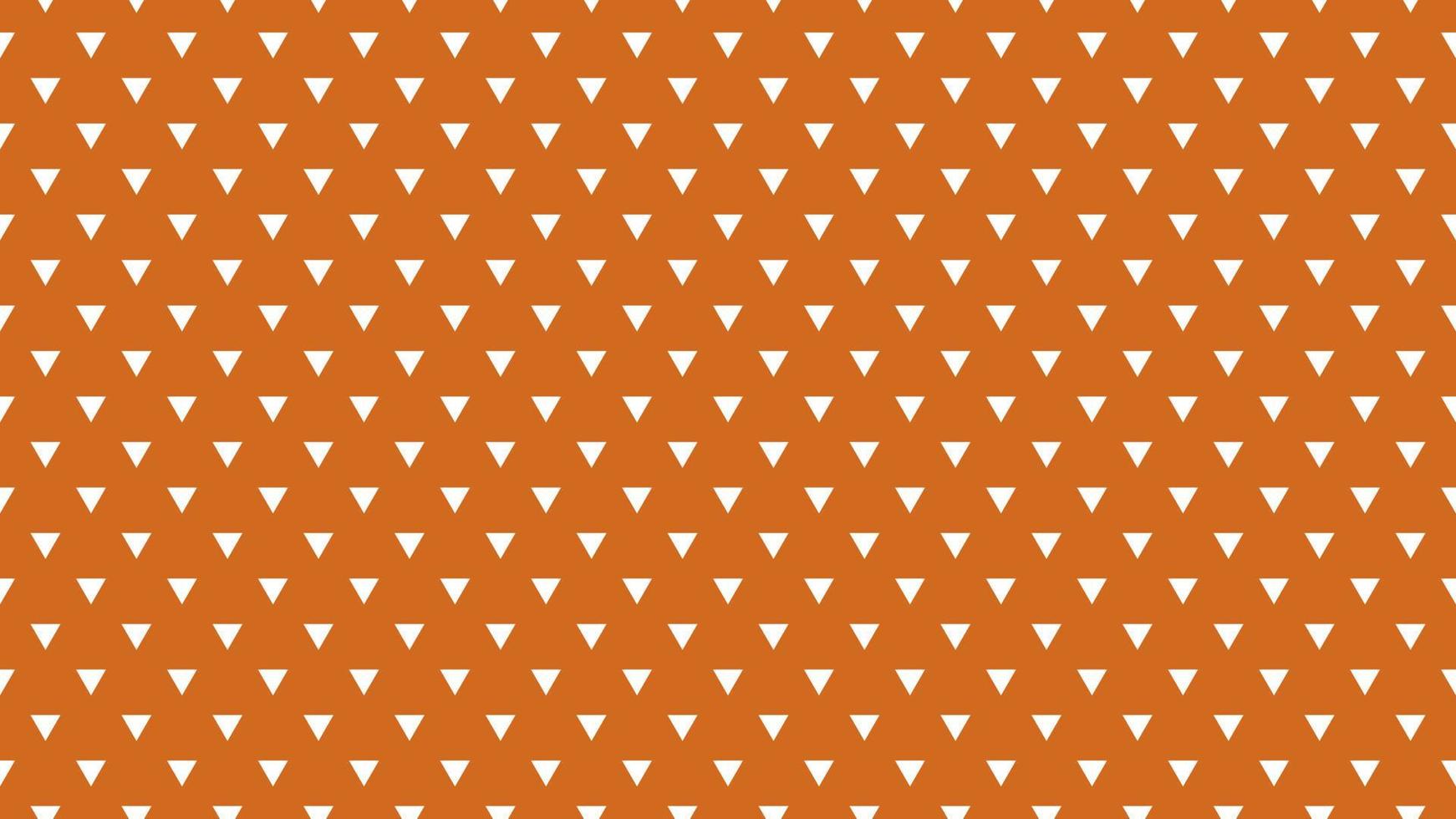 white color triangles over chocolate brown background vector