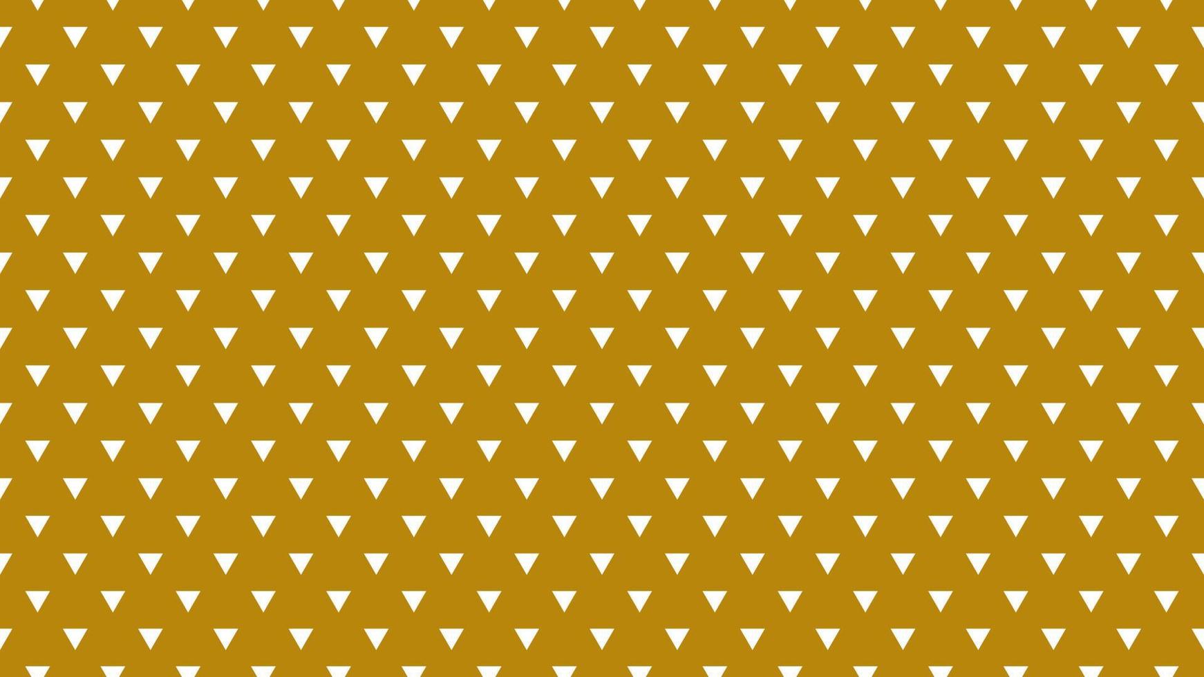 white color triangles over dark goldenrod brown background vector