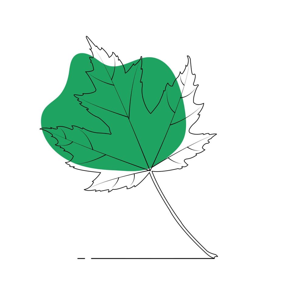 el patrón de elemento de tarjeta de diseño para la hoja de arce en otoño de la naturaleza y vacaciones de navidad en acción de gracias de invierno y celebrar en octubre de cada año. vector