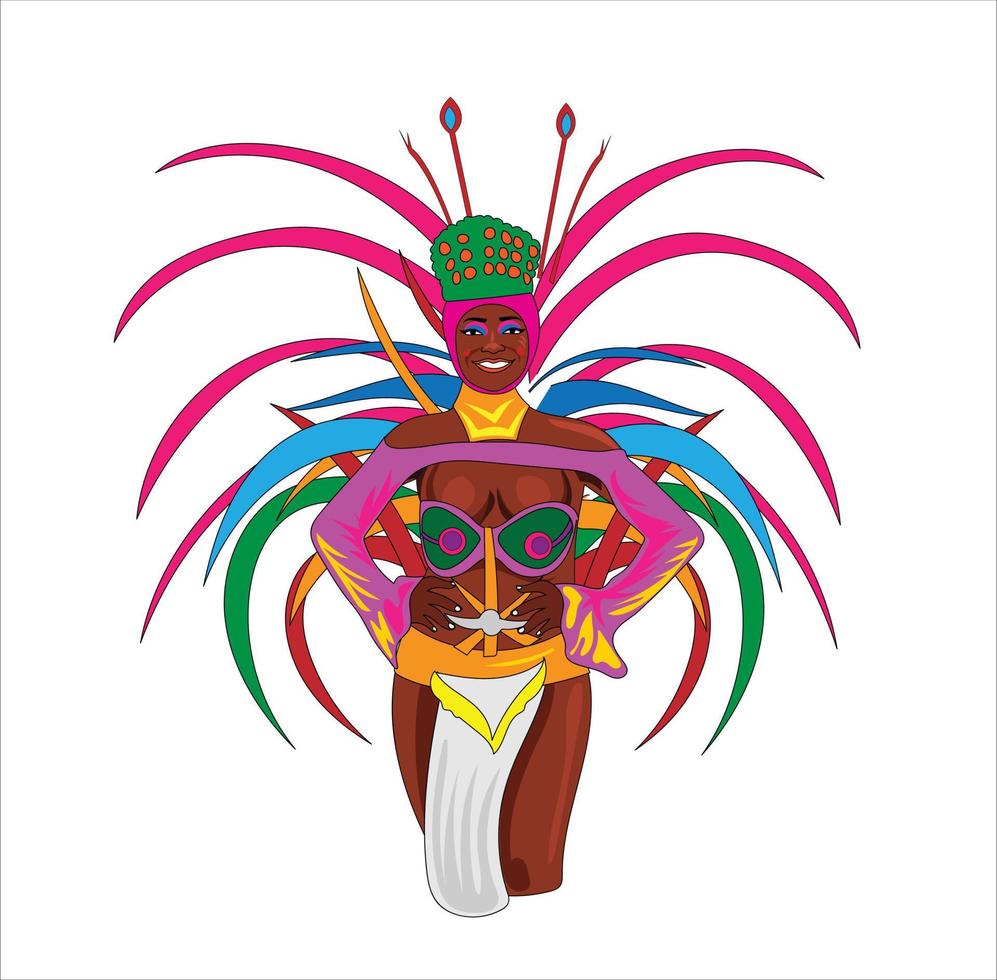 antigua y barbuda cultura ilustración vectorial vector