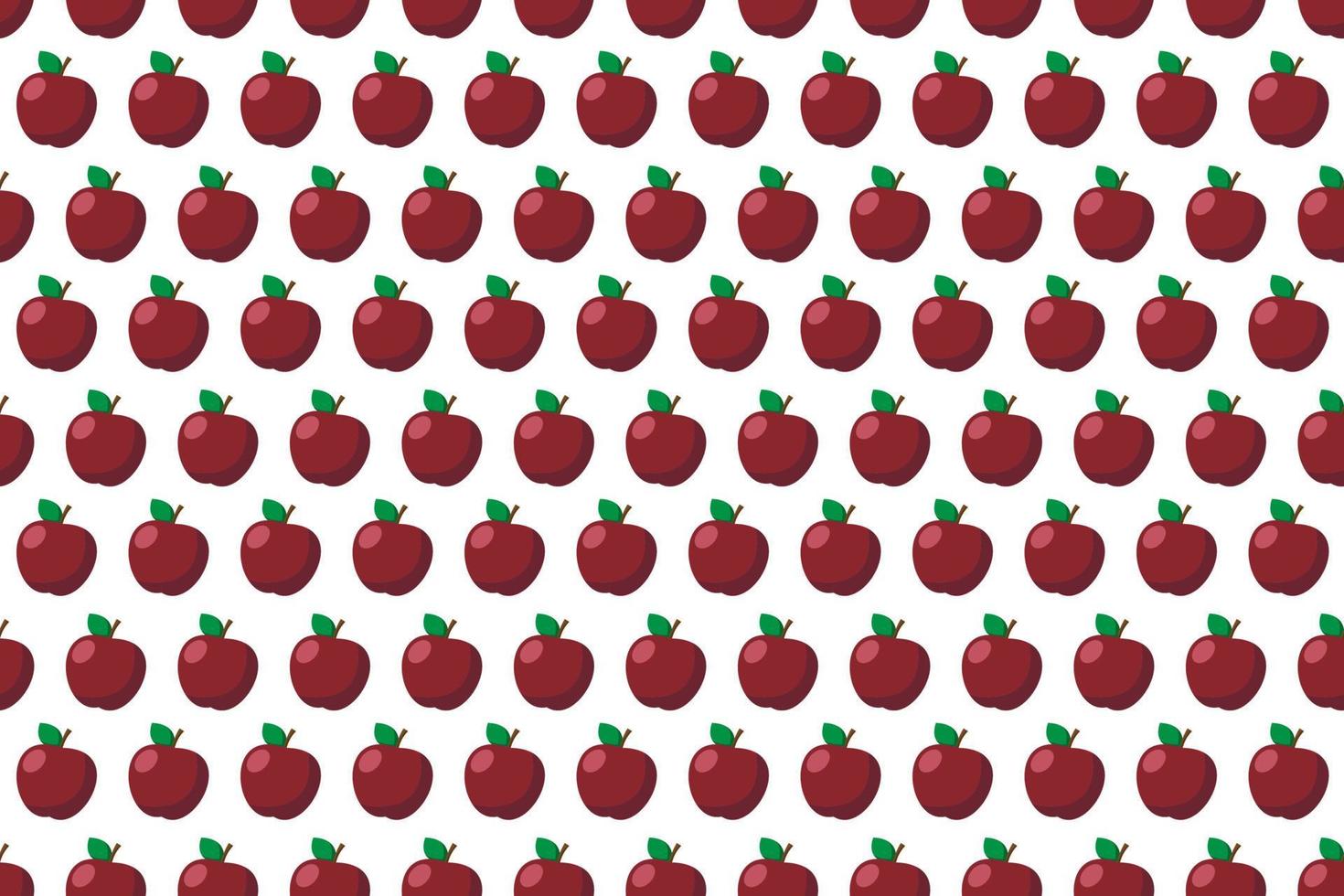 manzana, fruta fresca, seamless, extracto, patrón, blanco, plano de fondo, vector, diseño vector