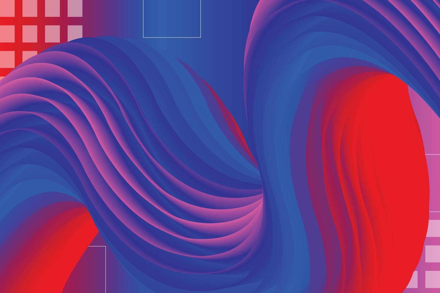 fondo abstracto fluido rojo. afiche moderno con forma de flujo 3d degradado. diseño de fondo de innovación para la página de inicio. vector