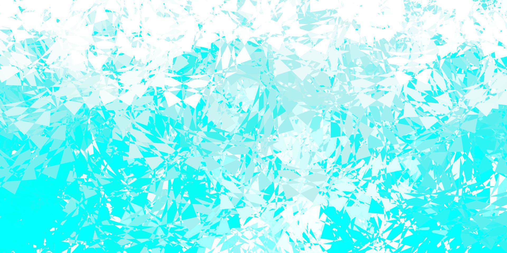 Light green vector template with triangle shapes.