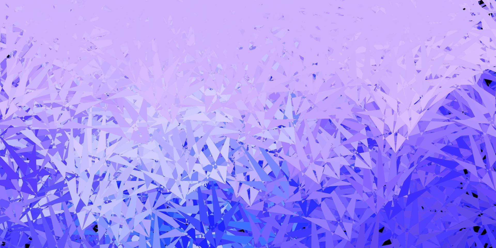 Light purple vector background with polygonal forms.