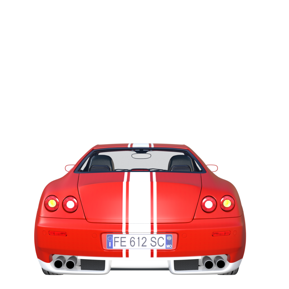 Free Red sports car isolated 17777500 PNG with Transparent Background