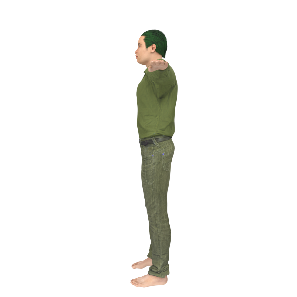 Man isolated on transparent png