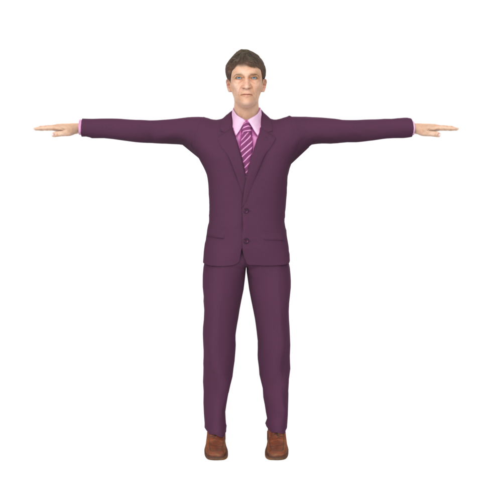Business Man isolated on background png