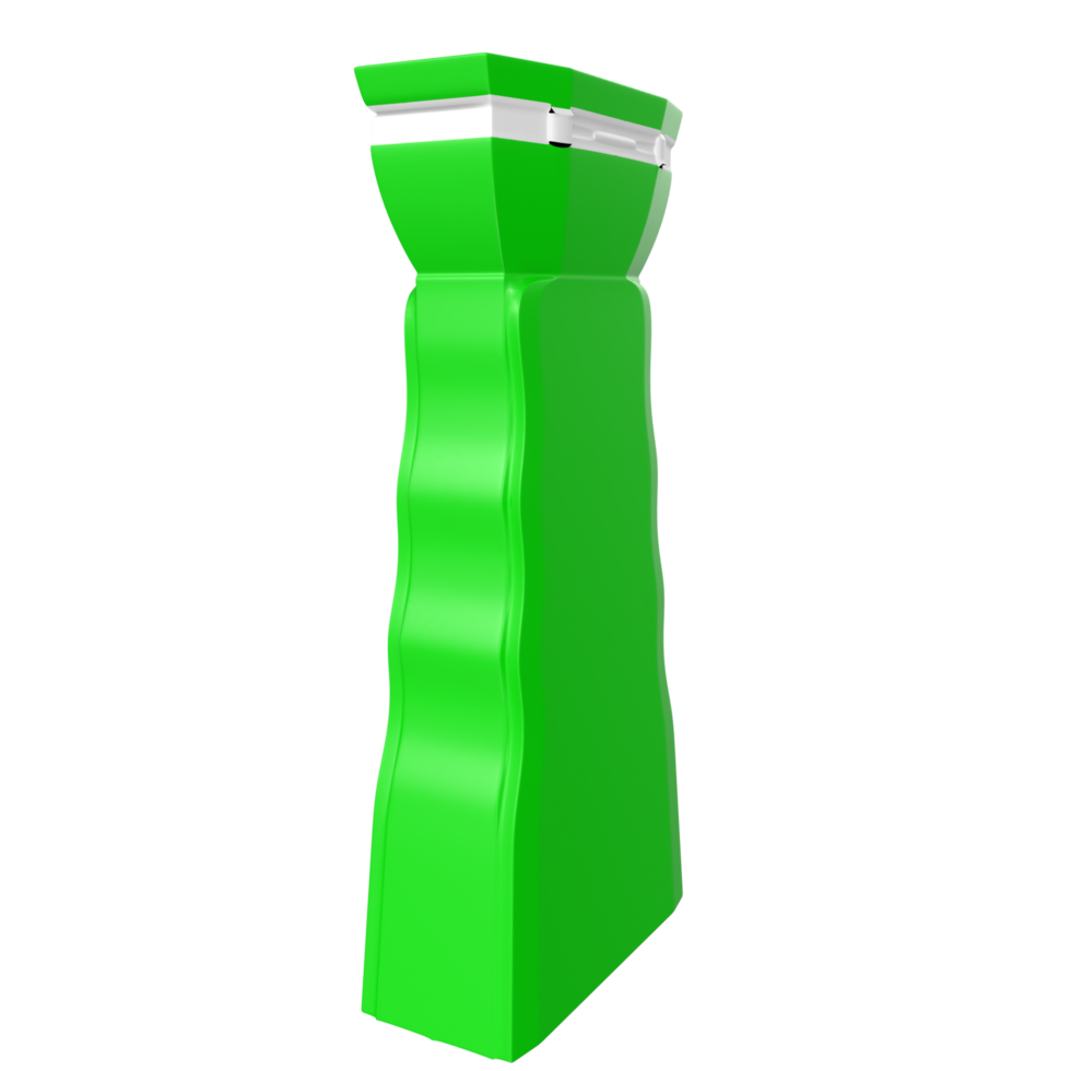 Shampoo bottle isolated on background png