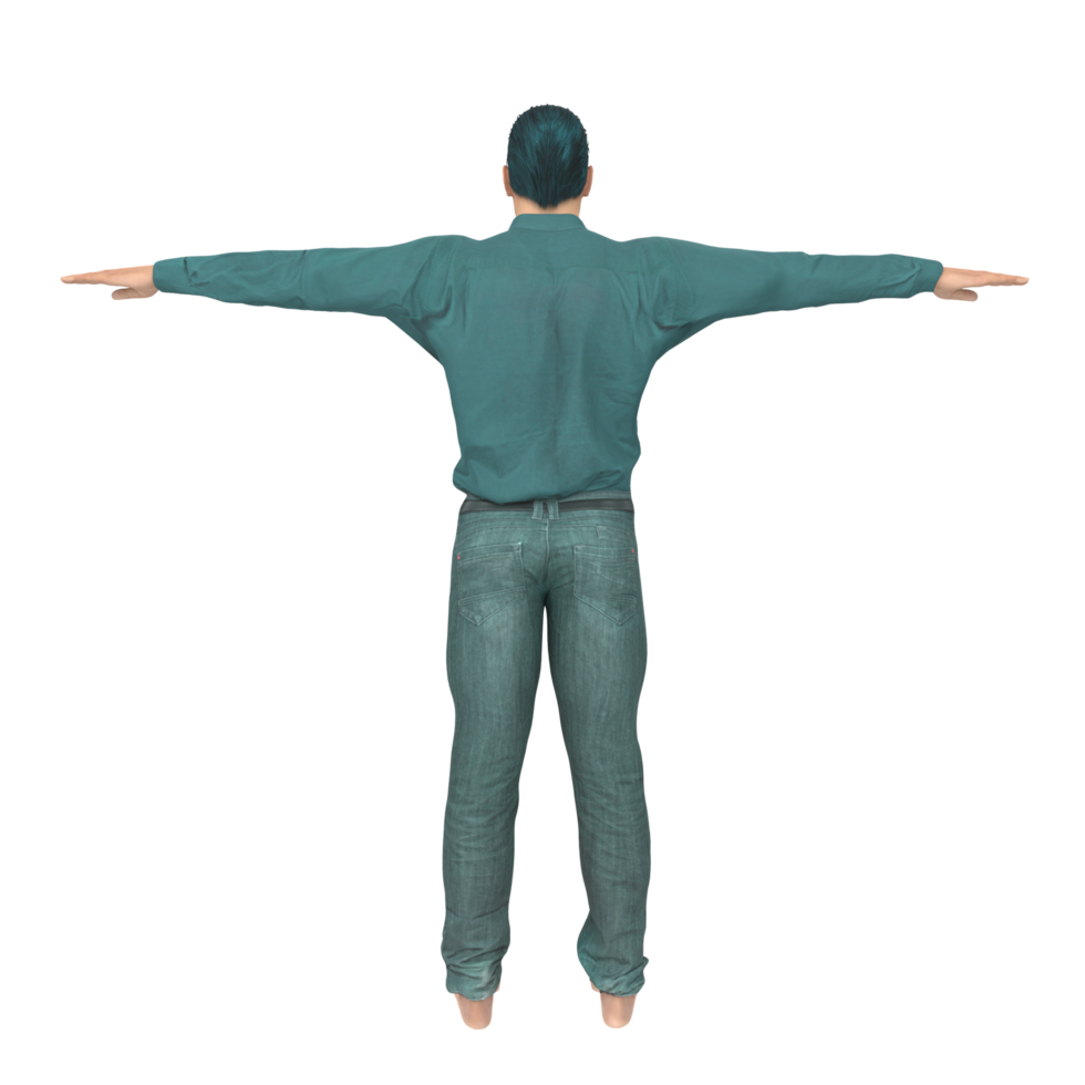 homme isolé sur transparent png