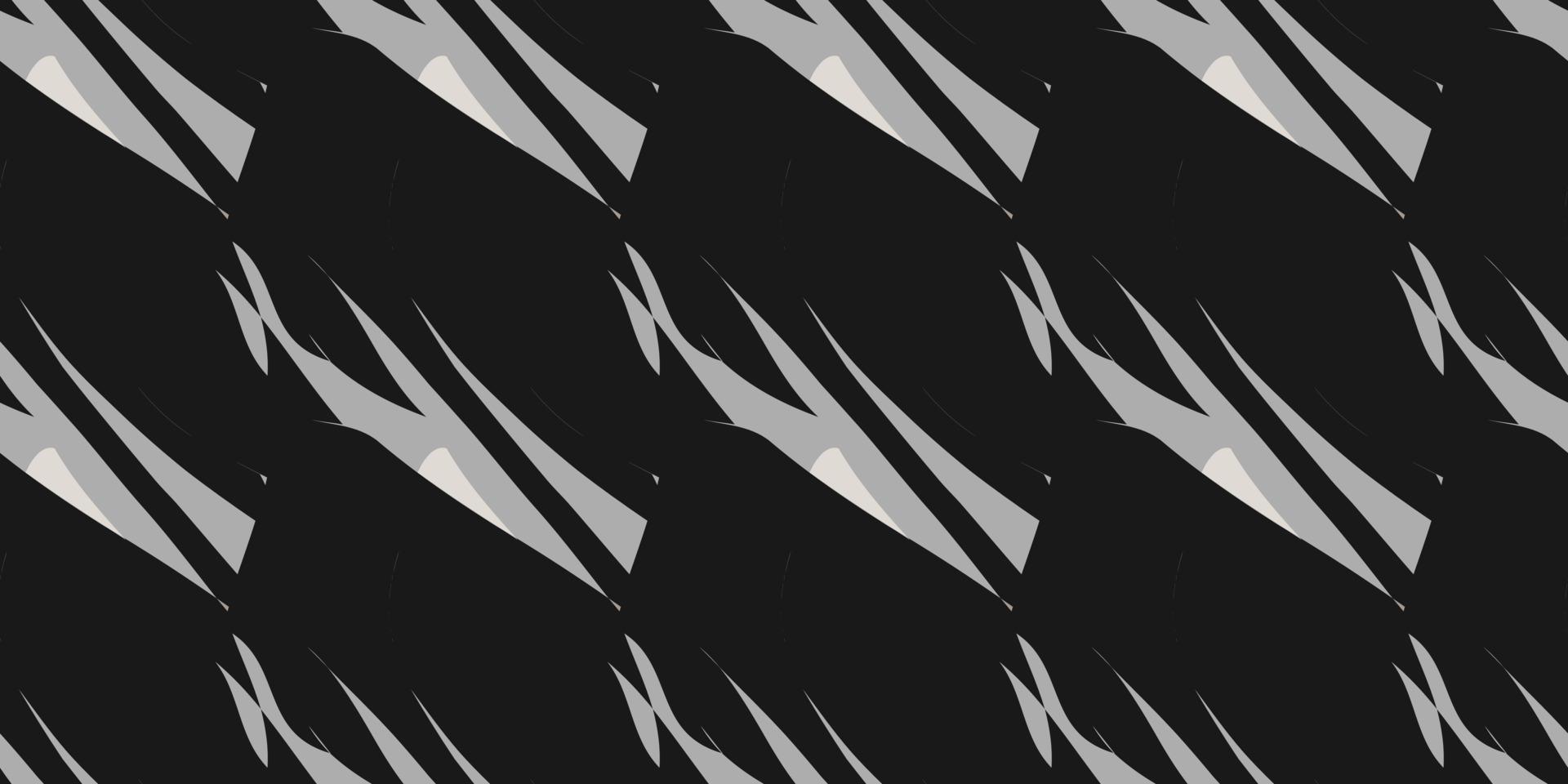 Brush abstract pattern. grunge brush. texture. Background. White and black vector. vector