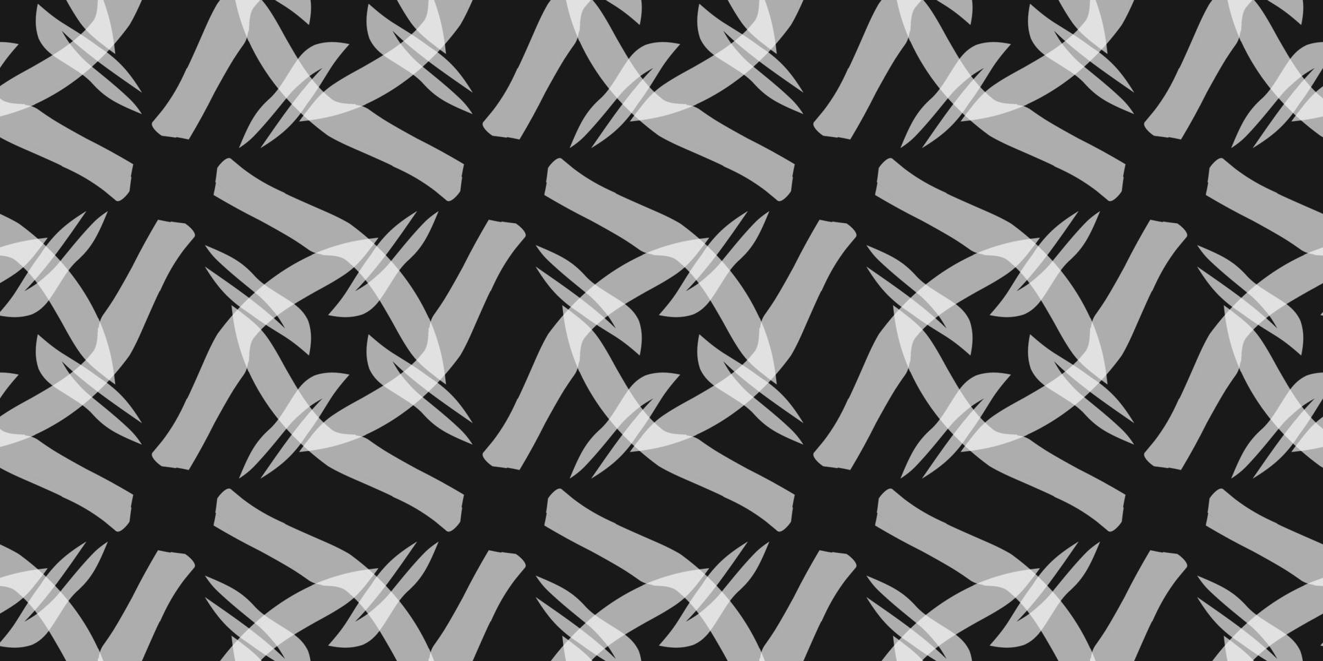 Brush abstract pattern. grunge brush. texture. Background. White and black vector. vector