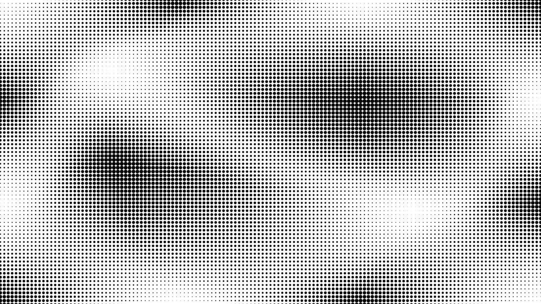 Black and white color halftone abstract background vector