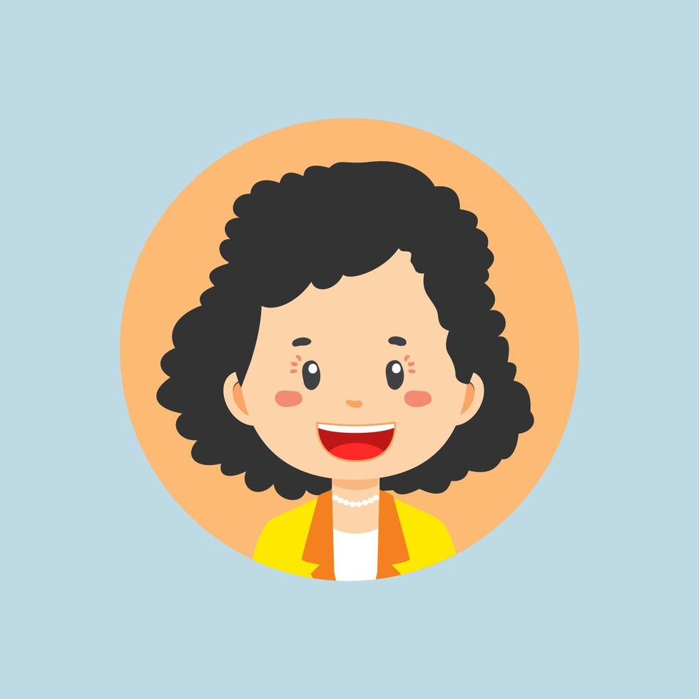 Avatar of a Business Character vector