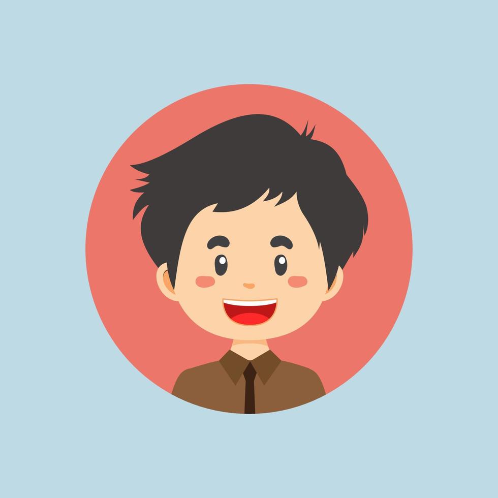 Avatar of a Business Character vector