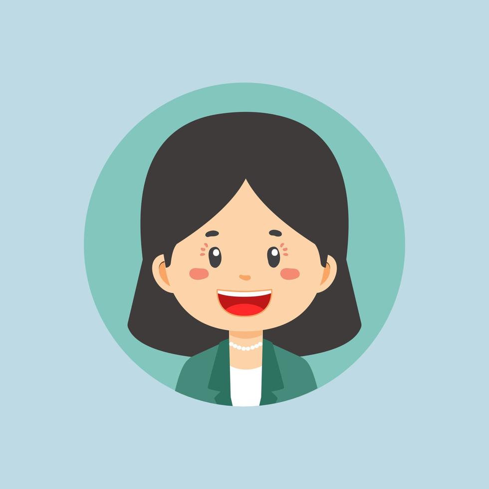 Avatar of a Business Character vector