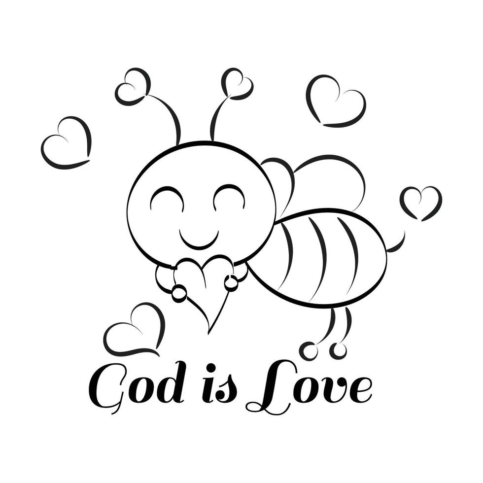 Scripture Illustration for Tattoo design. The message of the Gospel of Jesus Christ. Bible lesson for kids. vector