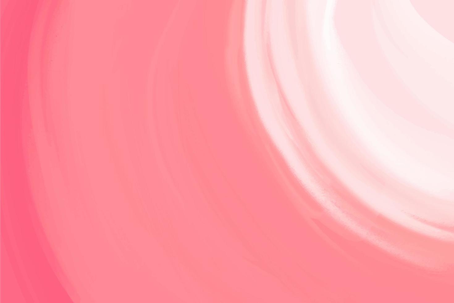 pinceladas circulares acrílicas de pintura sobre lienzo en tonos rosas, un hermoso fondo vector