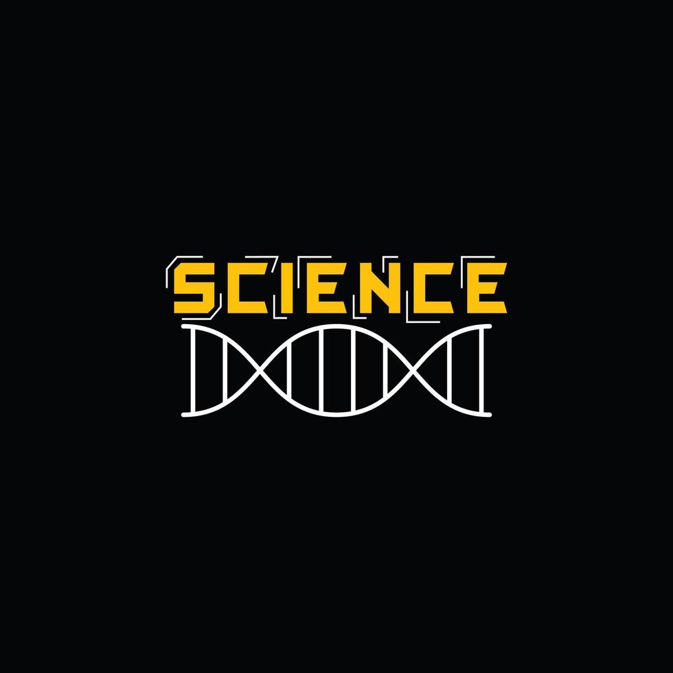 Science vector t-shirt design. Science t-shirt design. Can be used for Print mugs, sticker designs, greeting cards, posters, bags, and t-shirts.