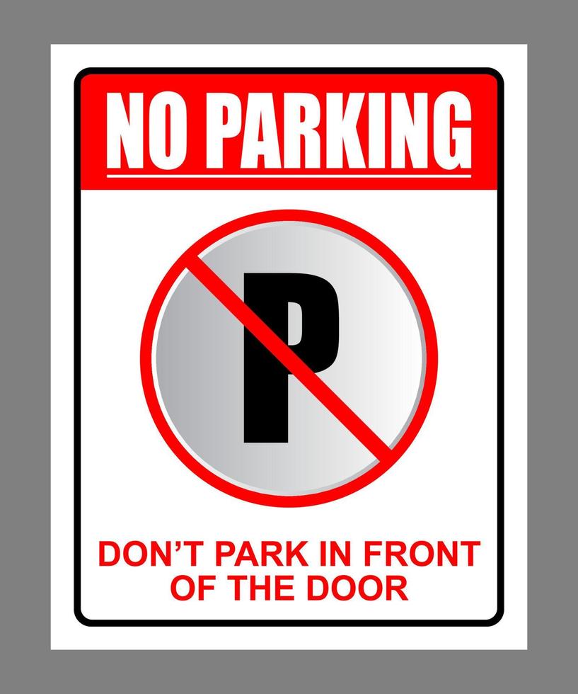 vector-printable-notice-board-no-parking-17780286-vector-art-at-vecteezy