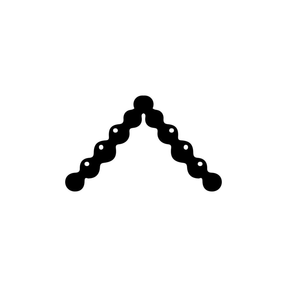 A icon. Simple style A company poster background symbol. A brand logo design element. A t-shirt printing. Vector for sticker.