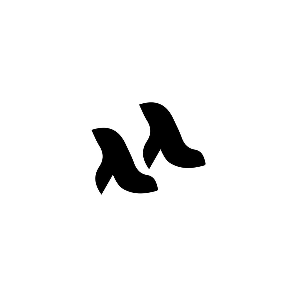 icono de botas. botas de estilo simple símbolo de fondo de cartel de gran venta. elemento de diseño del logotipo de la marca de botas. impresión de camisetas de botas. vector para pegatina.