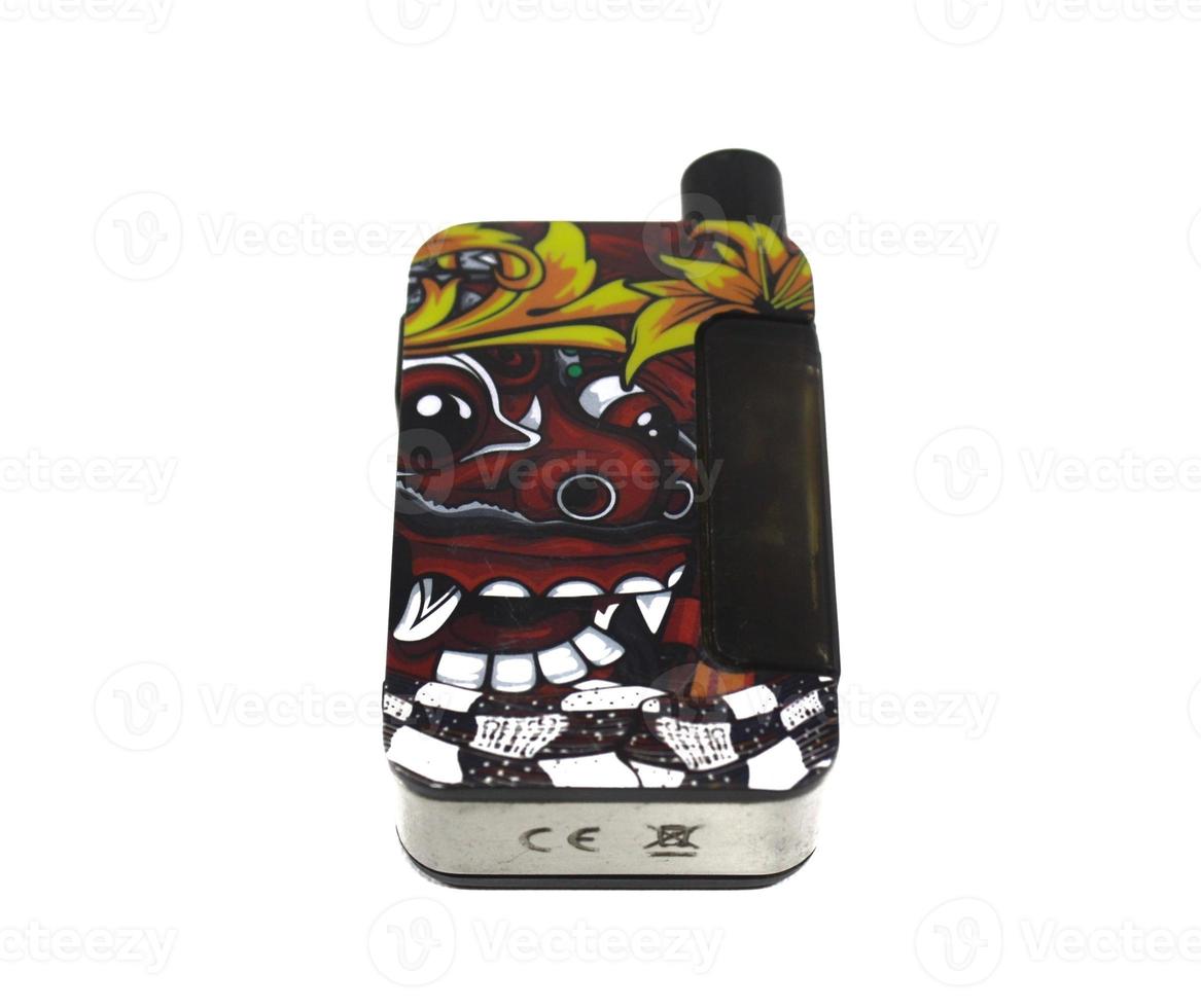 Vape or electric cigarette with barong image photo