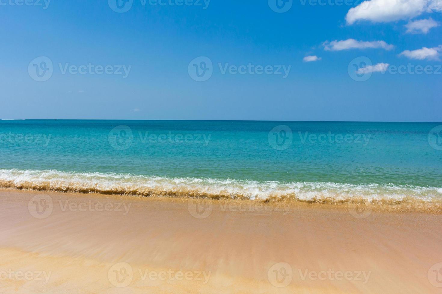 seascape view and clouds photo