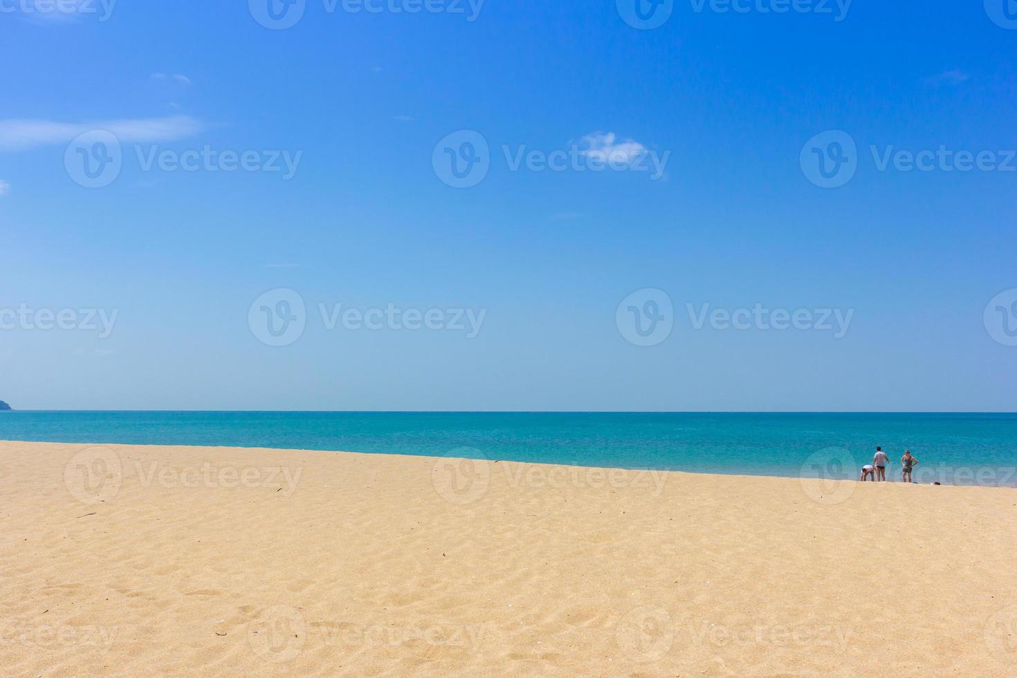 seascape view and clouds photo