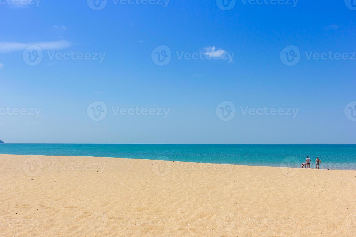 seascape view and clouds photo