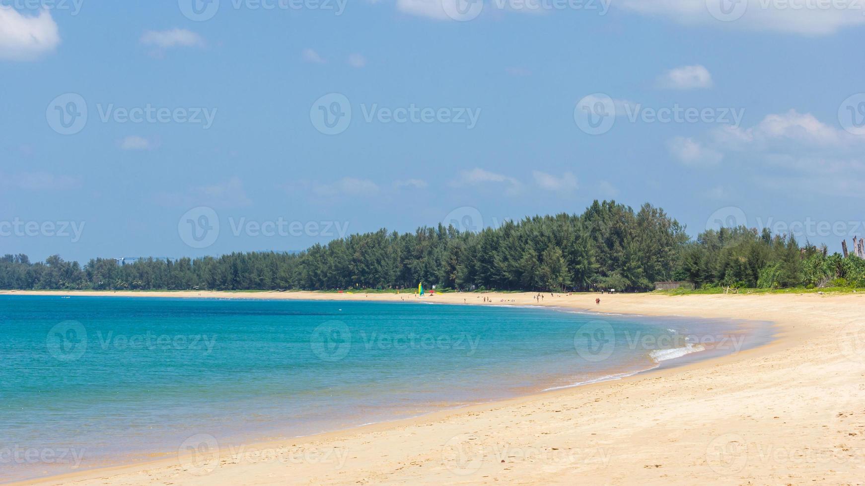seascape view and clouds photo