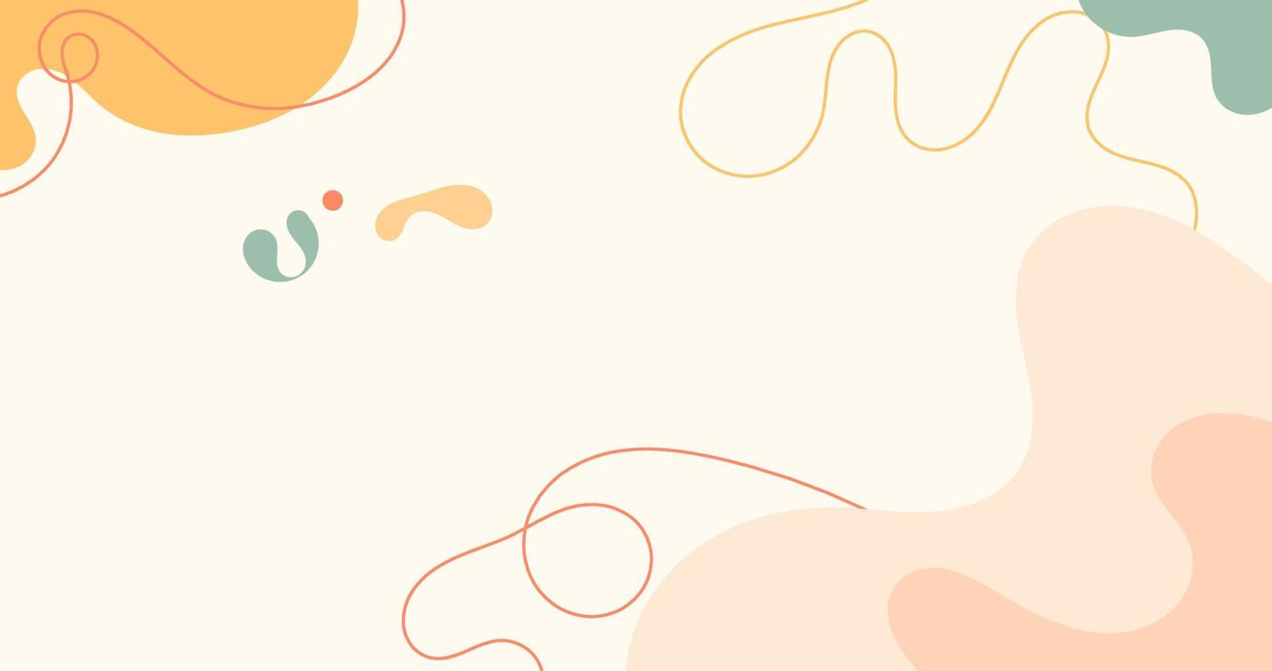 flat background pantone pastel vector