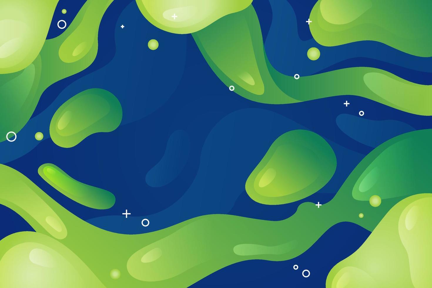 Blue Green Background vector
