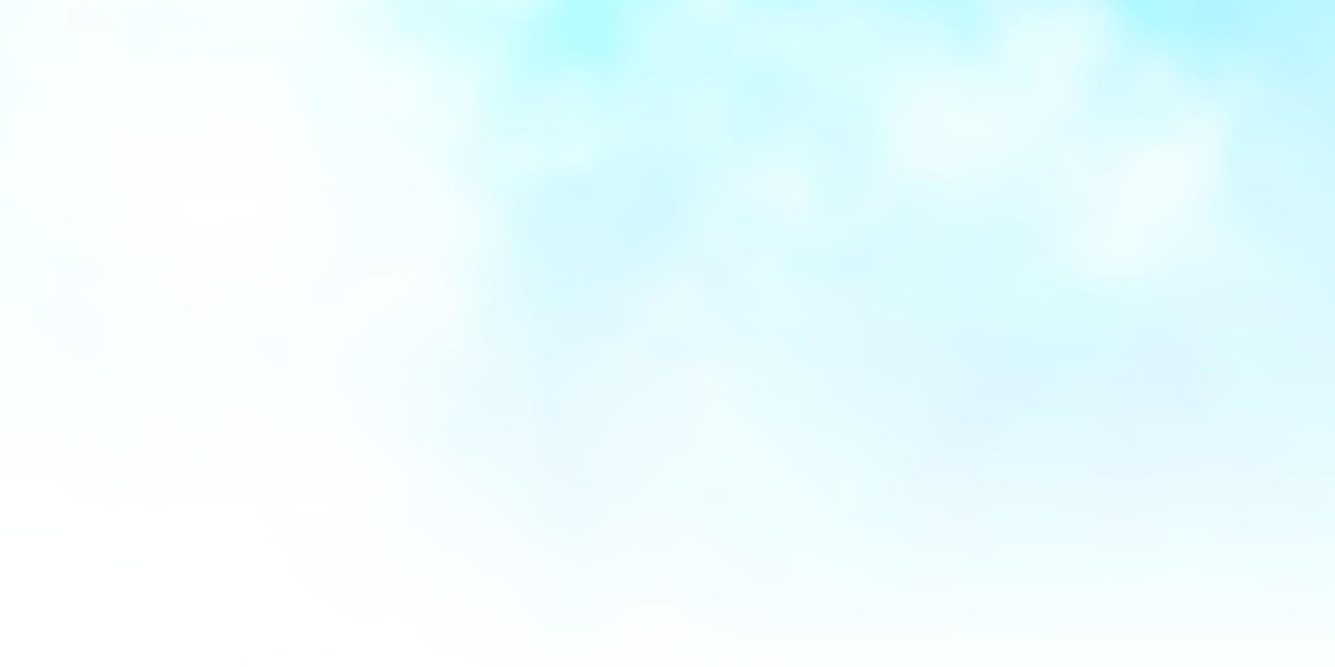 Light BLUE vector background with clouds.