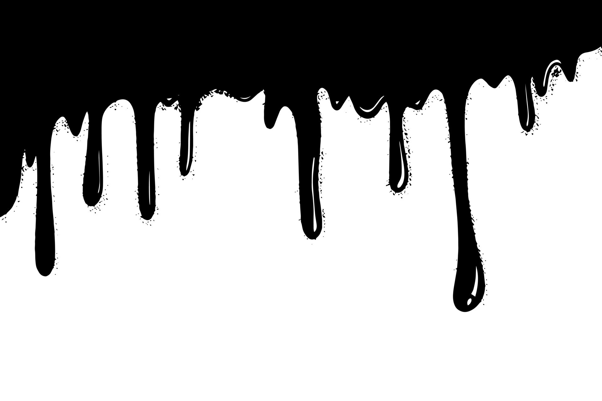 Graphite spray painted lines and grunge dots isolated on a white