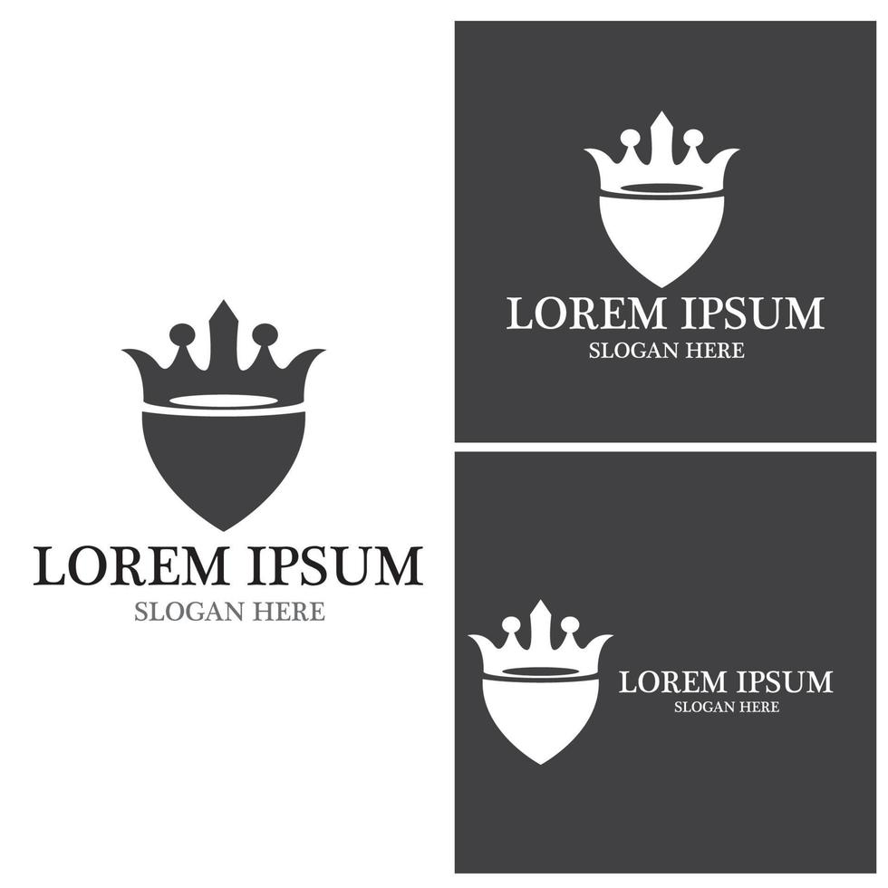 Crown Logo Template vector icon