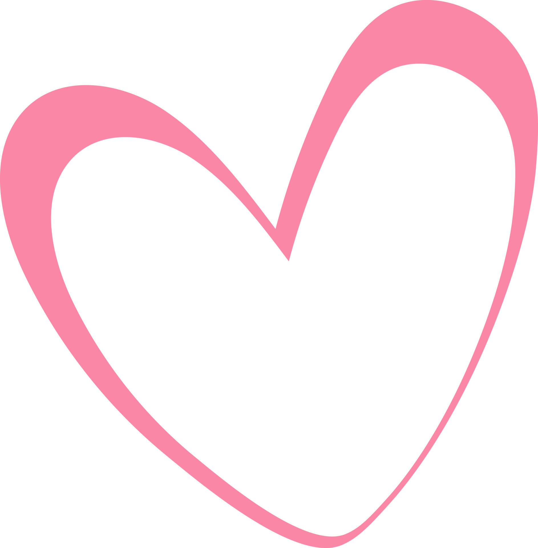 Pink heart illustration. 17783469 Vector Art at Vecteezy