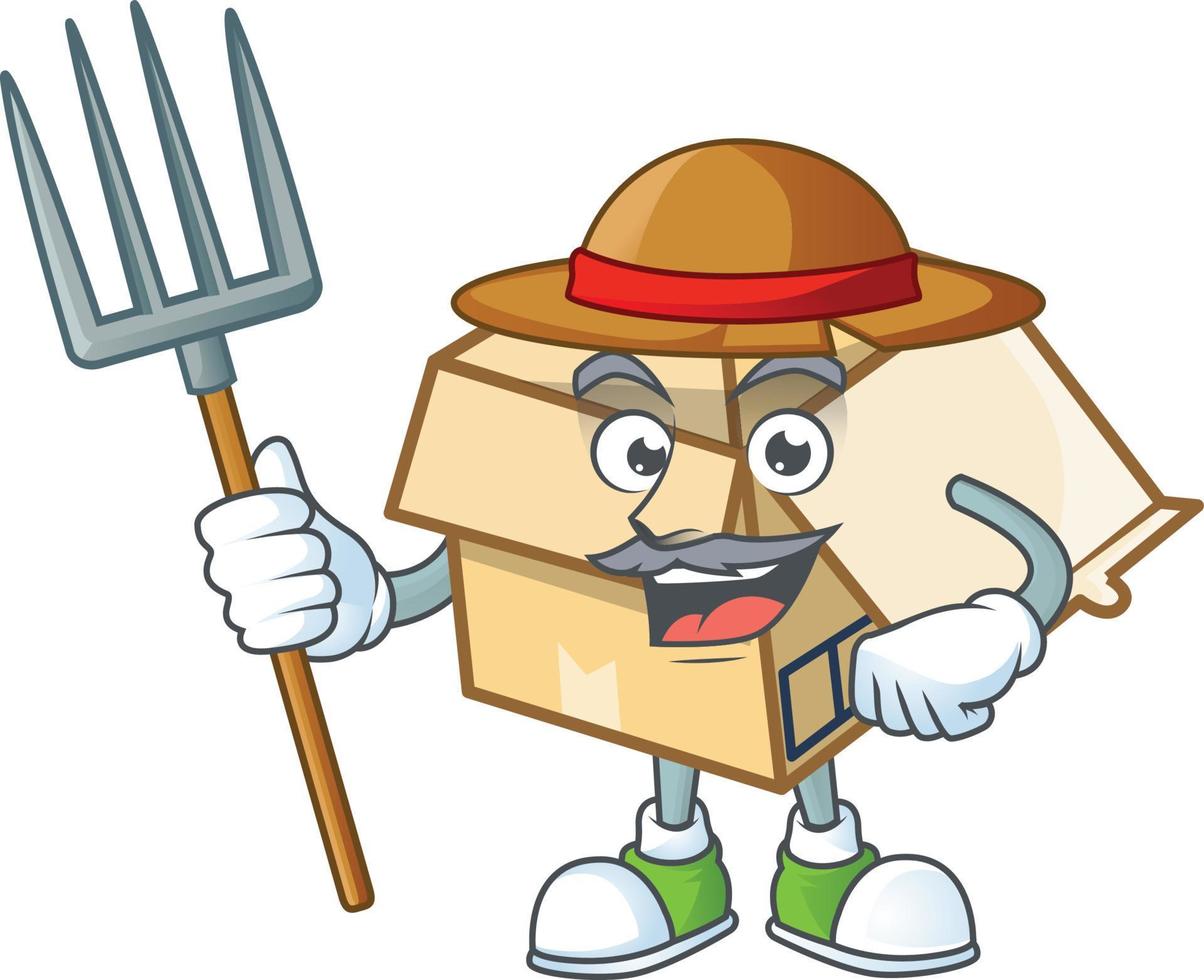 Cardboard Open Vector