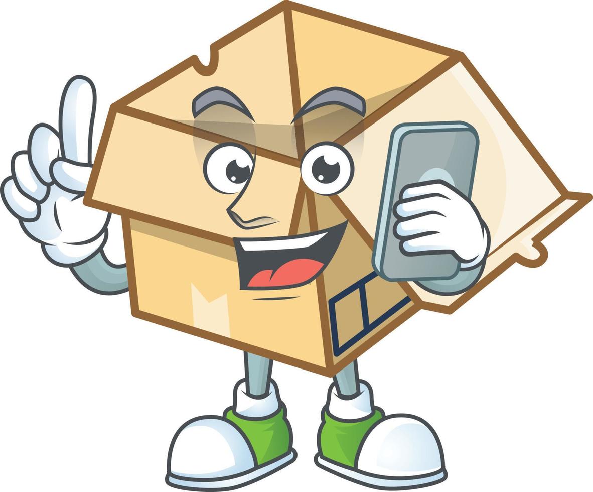 Cardboard Open Vector