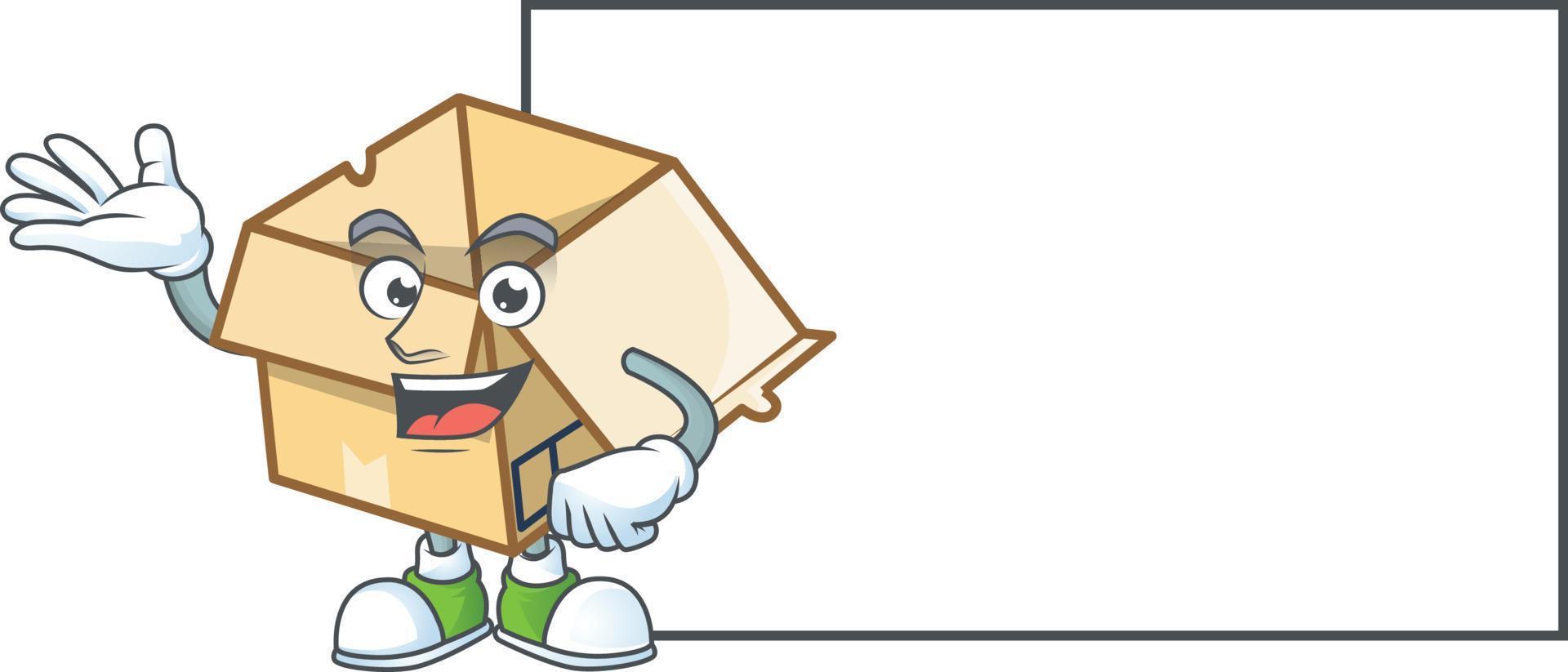 Cardboard Open Vector