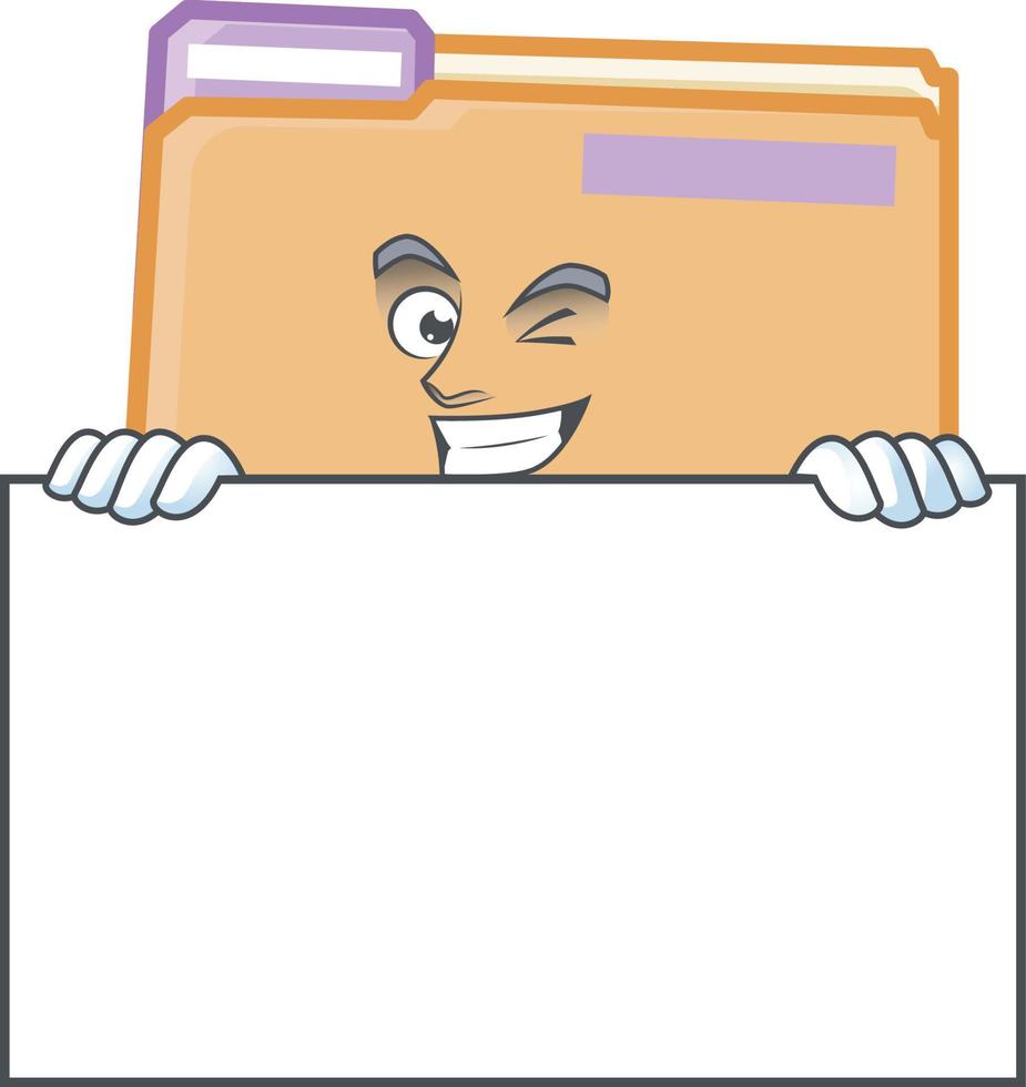 Cartoon Folder Vector
