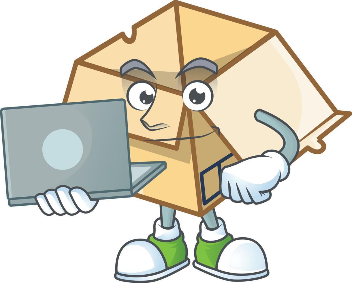 Cardboard Open Vector