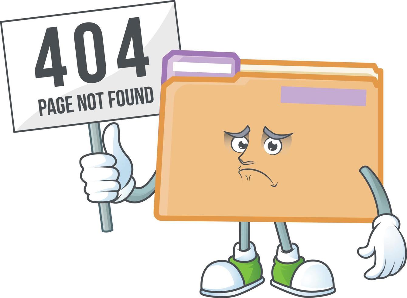 Cartoon Folder Vector