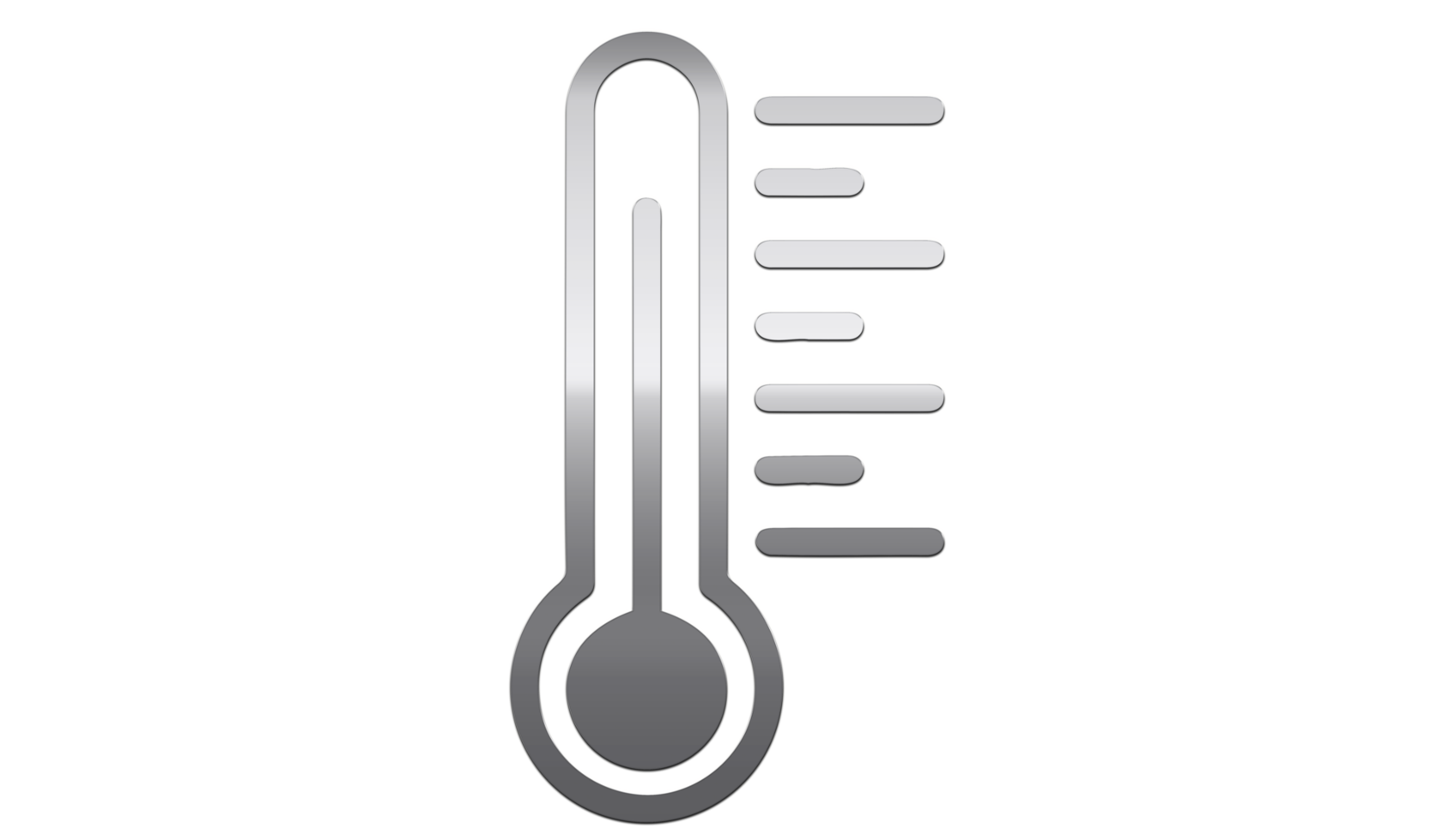 ícone da ferramenta de controle de temperatura médica em fundo transparente png