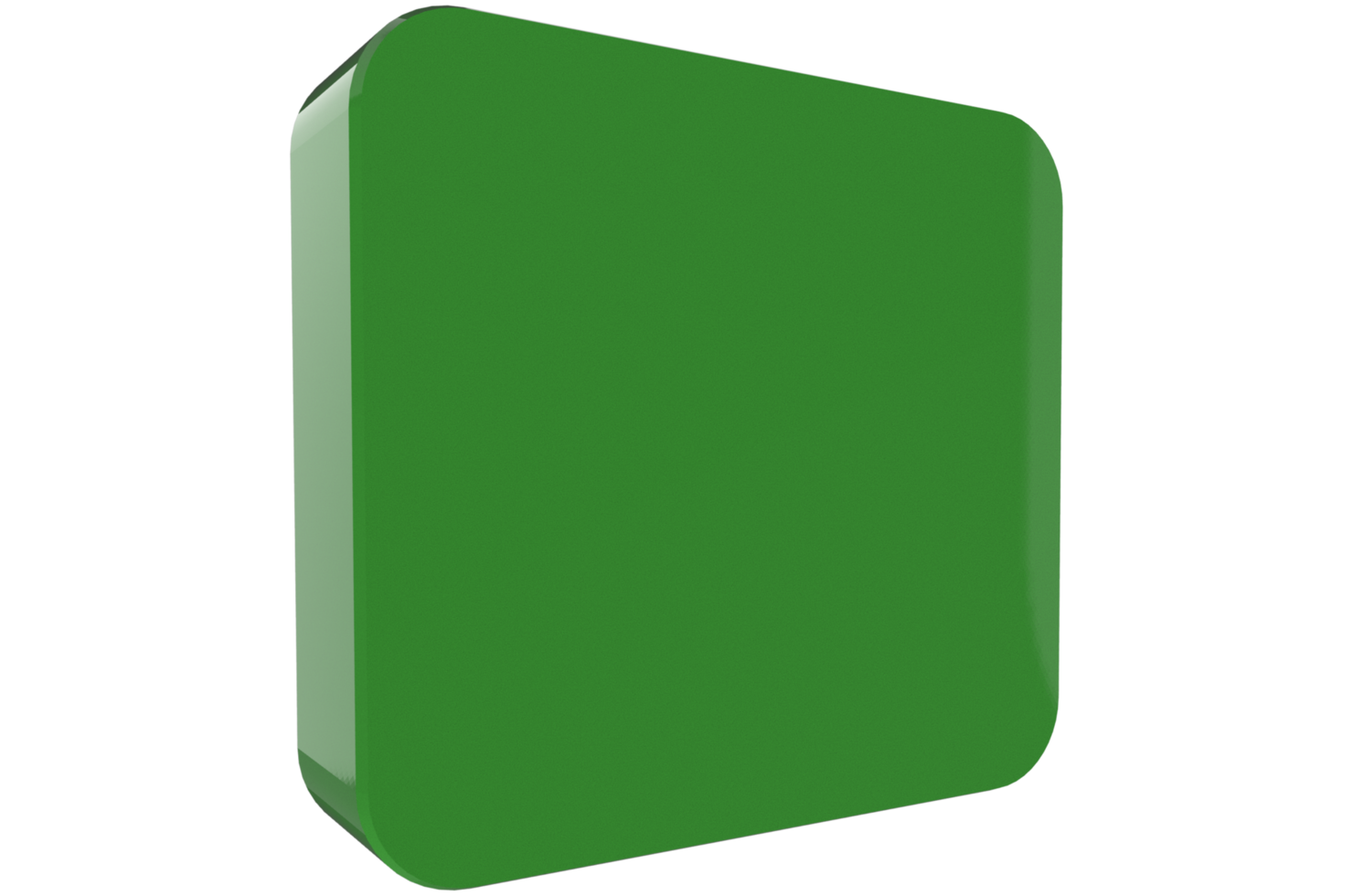 Libya 3d Flag Icon on PNG Background